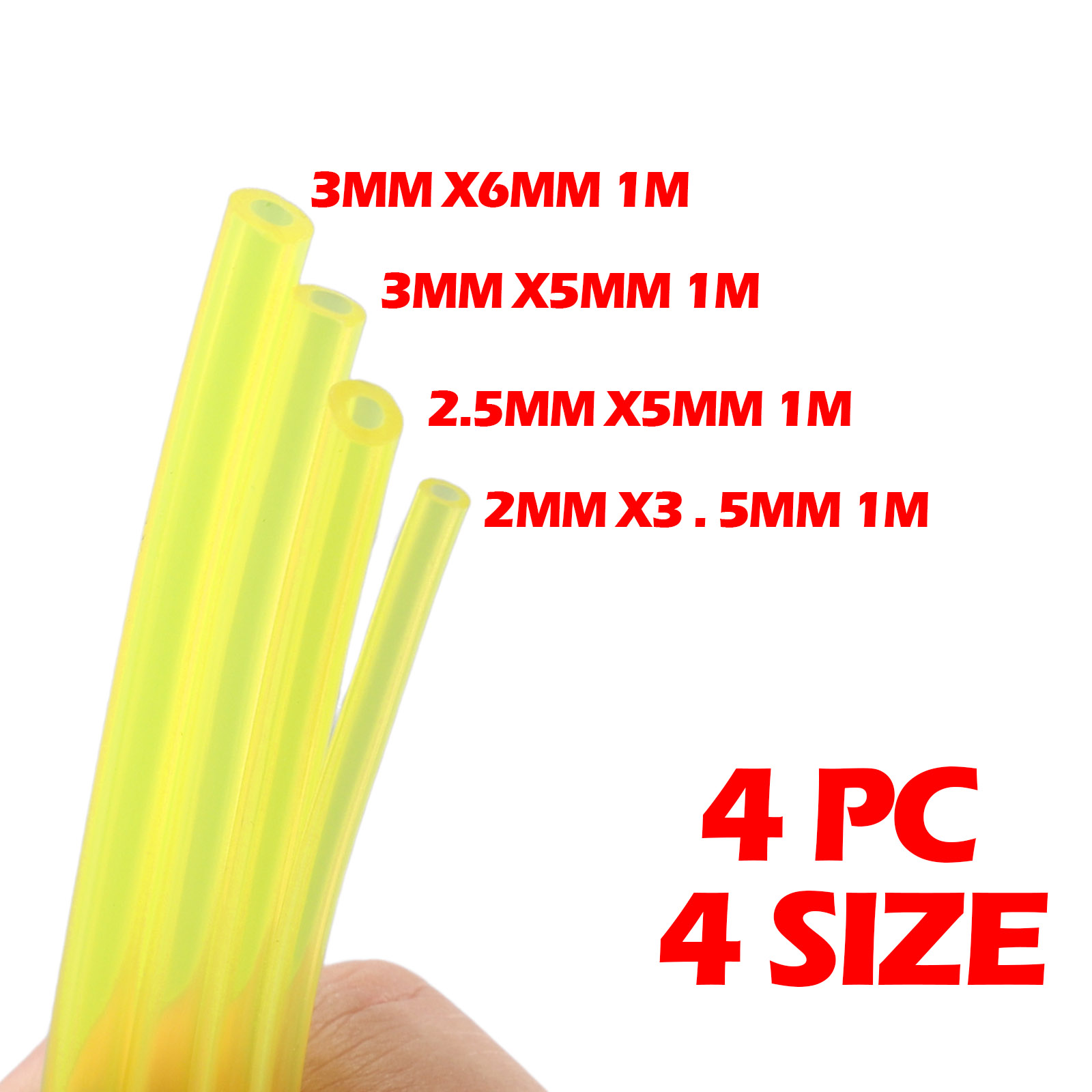 Power Tools Youtube - 4 PCS 4 Größen Kraftstoff Gas
