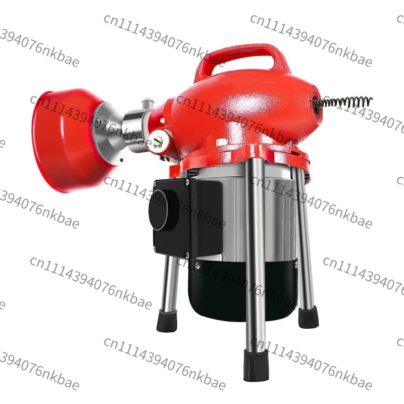 Power Tools Plumbing - 110V/220V Elektrische Abflussreinigungsmaschine, Flexibles Schlangenkabel 12,5-19,5m,