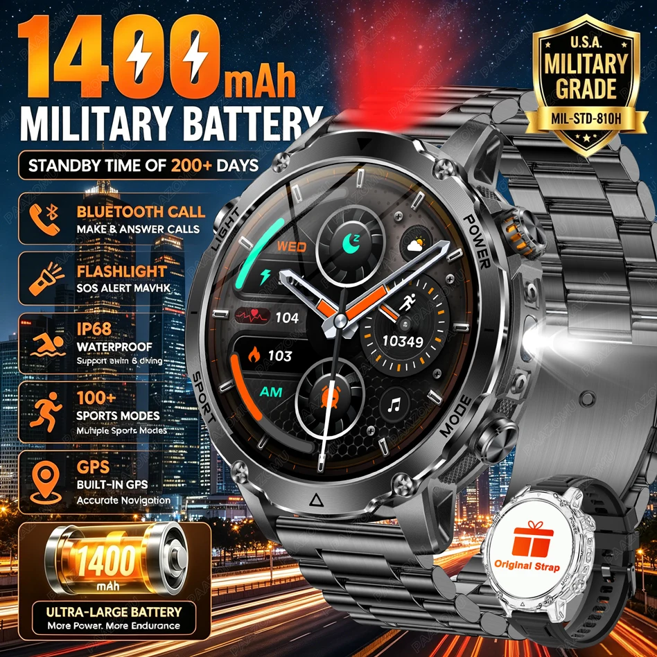 Brand+1400mAh Smartwatch mit g – Power Tools Brands Bewertung und Preis