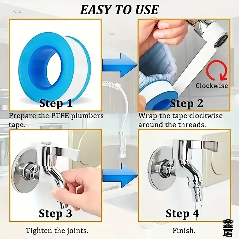 10 Stück Dichtungsband, Gewind – Power Tools Plumbing Bewertung und Preis