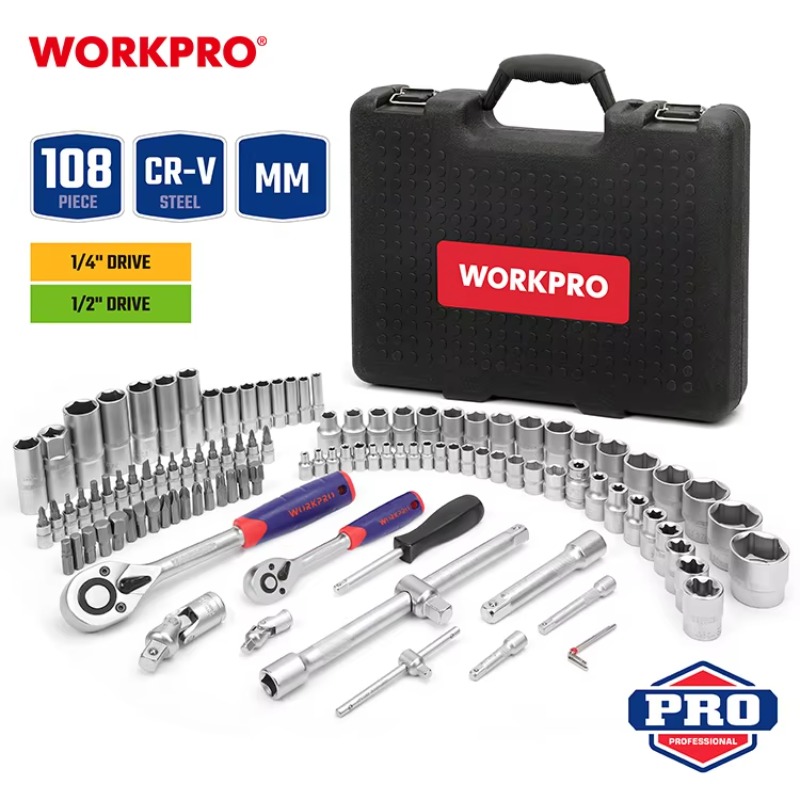 108-teiliges Professionelles M – Power Tools And Hand Tools Bewertung und Preis