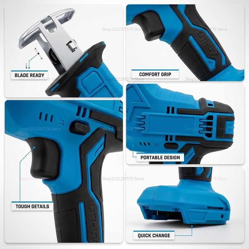 Kabellose elektrische Säbelsäg – Power Tools For Construction Work Bewertung und Preis