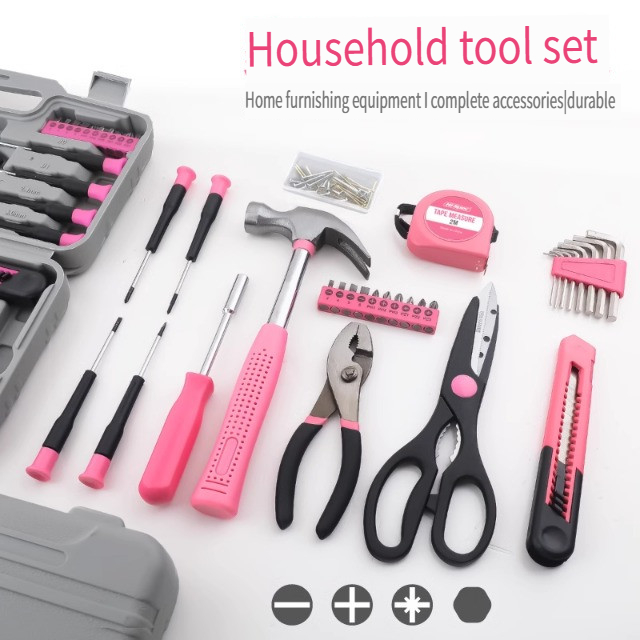 13-teiliges rosa DIY-Werkzeugs – Power Tools Plumbing Bewertung und Preis