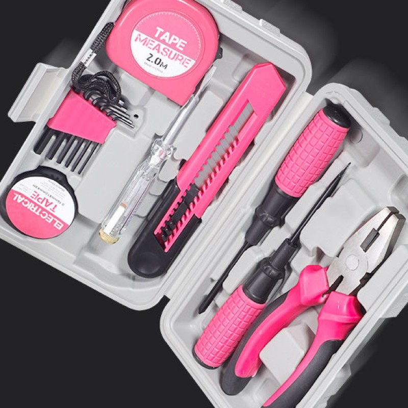 13-teiliges rosa DIY-Werkzeugs – Power Tools Plumbing Bewertung und Preis